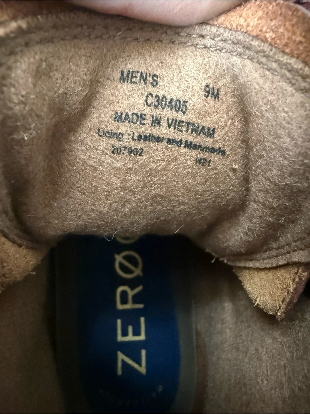 Cole Haan Zerogrand Men's Waterproof Brown Leather Hiker Boots - Size 9M